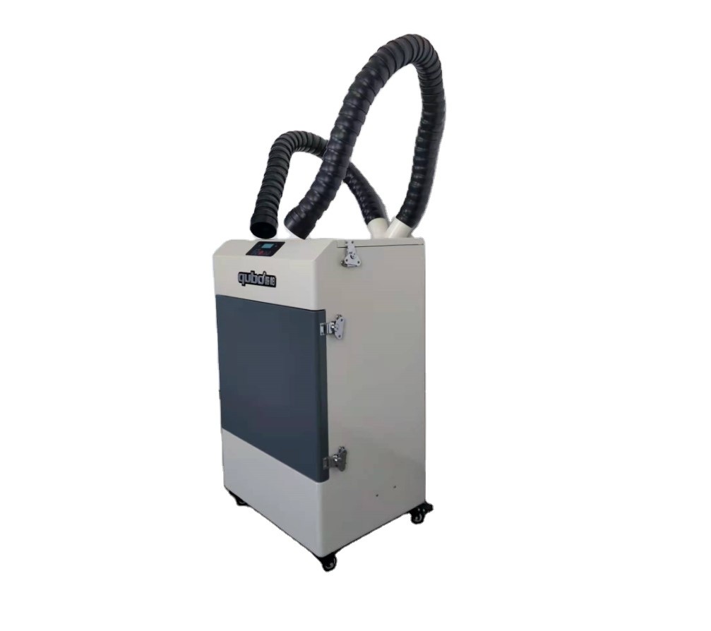 Co2 Laser Marking Air Dust Filter 60DB Smoke Fume Extractor 220V 60kg