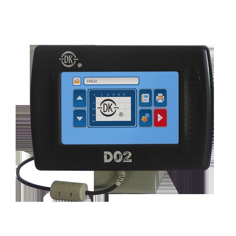 DIKAI D02 熱転写オーバープリンター、24mmプリントヘッド、200 DPI、120 PPMの印字速度、垂直パッカー用