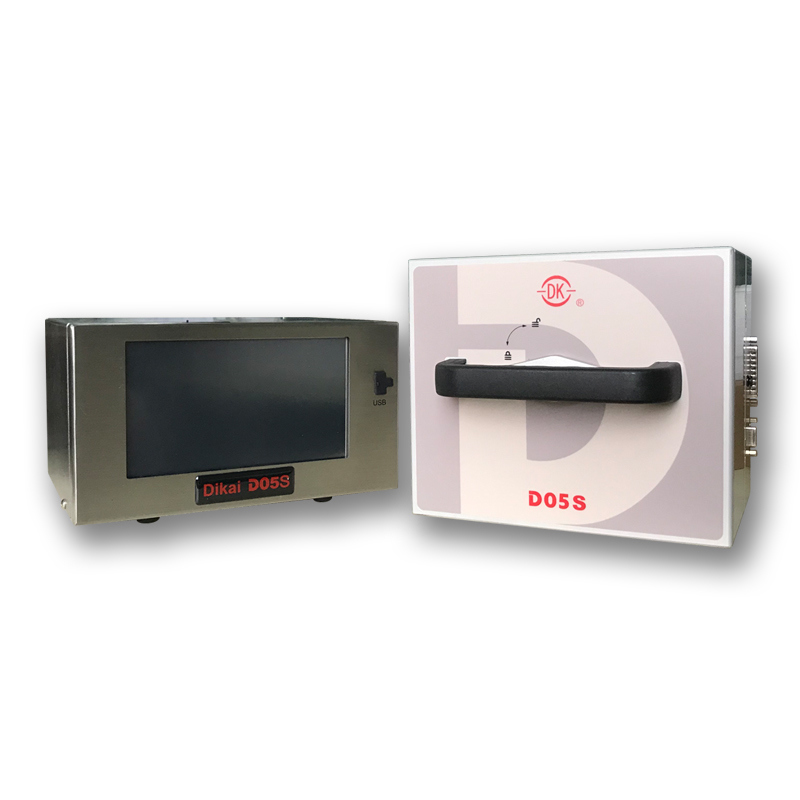 DIKAI D05S 53mm 熱転写オーバープリンター、AC100-240V電源、6barエア供給、53x70mm印字エリアスマートコーディングマシン