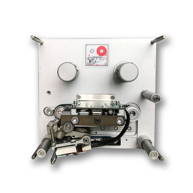 24mm印字ヘッド200DPI、最大リボン長450m、高速印刷用自動熱転写オーバープリンター