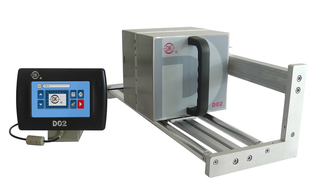 24mm印字ヘッド200DPI、最大リボン長450m、高速印刷用自動熱転写オーバープリンター