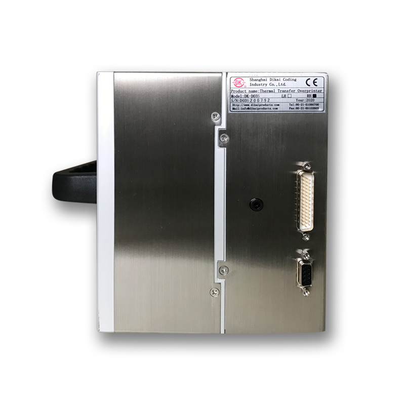 DIKAI D03S 食品・飲料産業用長期使用寿命のUSB/RS232/ネットワークインターフェイスの熱伝送オーバープリンター