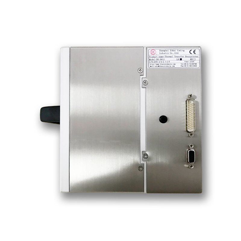 DIKAI D05S 自動熱転写オーバープリンター、最大印字エリア53mm*150mm、6bar/90psiエア供給